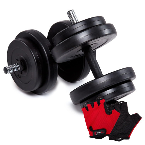 Купить Гантель  Fit-On 2 x 16 кг наборные 2010-0007 в Киеве - фото №1